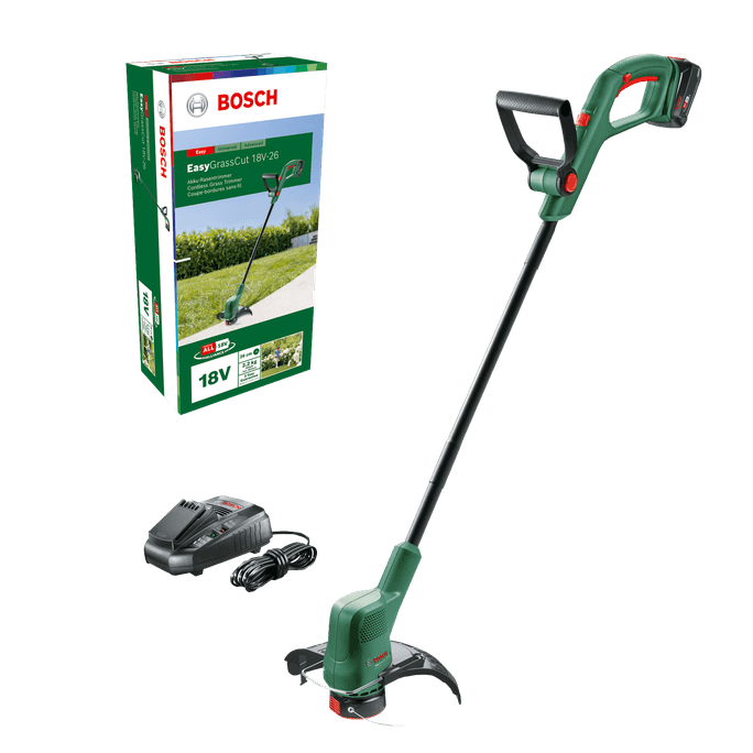 Akumuliatorinis trimeris / žoliapjovė Bosch Easy GrassCut 18V-26 (2,5 Ah) Akumuliatorinis trimeris / žoliapjovė Bosch Easy GrassCut 18V-26 (2,5 Ah)