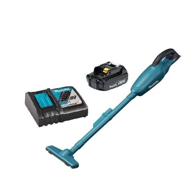 Akumuliatorinis dulkių siurblys Makita DCL180RY, 18V, 1,5Ah Akumuliatorinis dulkių siurblys Makita DCL180RY, 18V, 1,5Ah