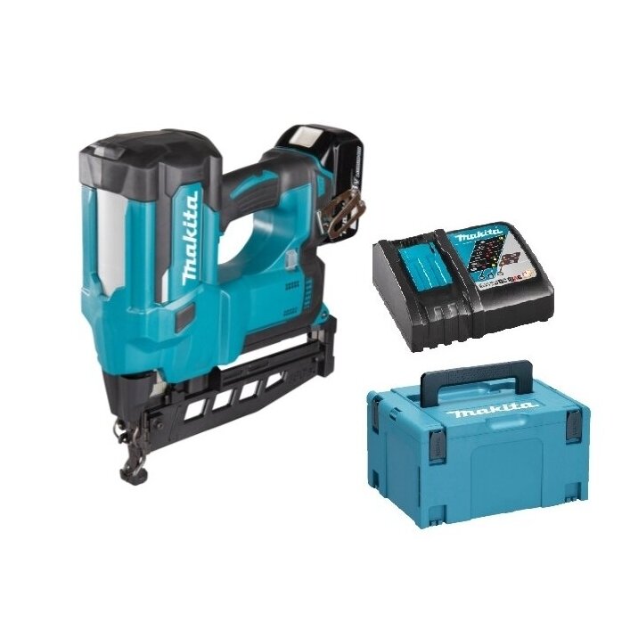 Akumuliatorinis smeigiakalis Makita DBN600TJ1, 18V, 5,0Ah Akumuliatorinis smeigiakalis Makita DBN600TJ1, 18V, 5,0Ah