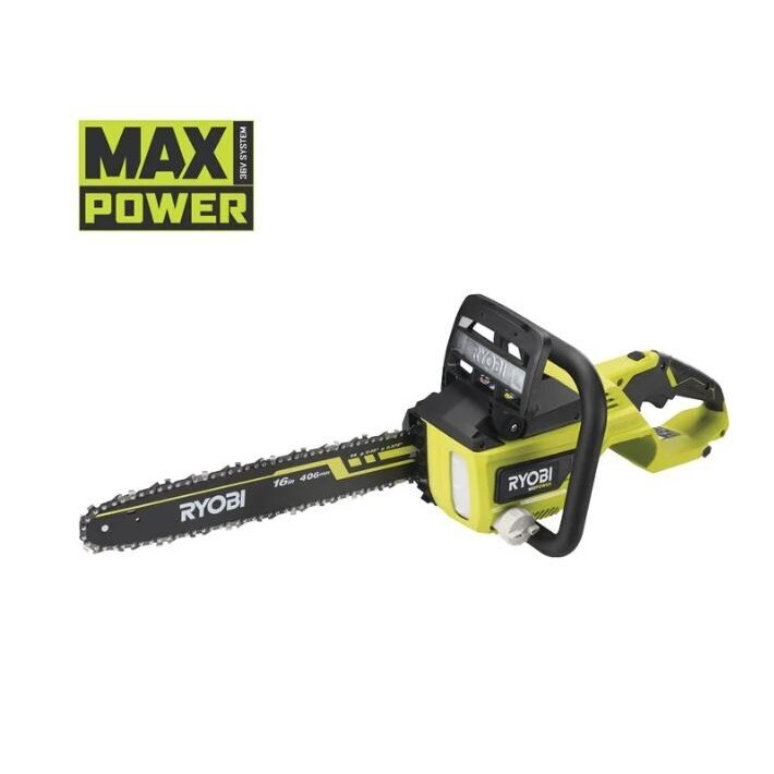 Akumuliatorinis grandininis pjūklas Ryobi RY36CSX40B-0, 36V, 40cm (be akum. ir krov.)
