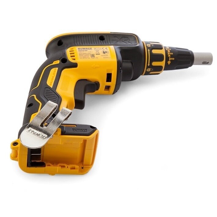 Akumuliatorinis gipskartonio suktuvas DeWalt DCF620NT-XJ, 18 V + lagaminas 4