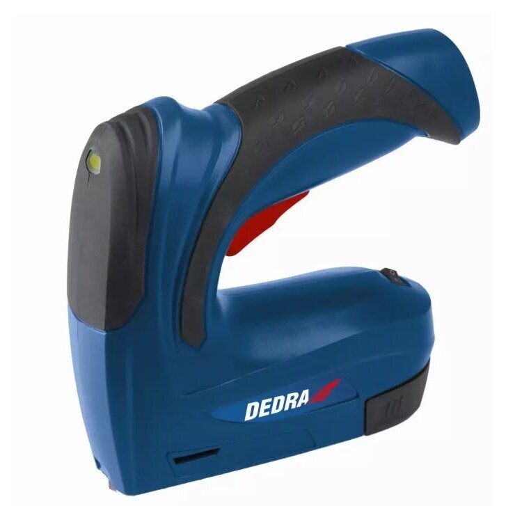 Akumuliatorinis kabių pistoletas-segiklis DEDRA 11Z010, 3,6V Akumuliatorinis kabių pistoletas-segiklis DEDRA 11Z010, 3,6V