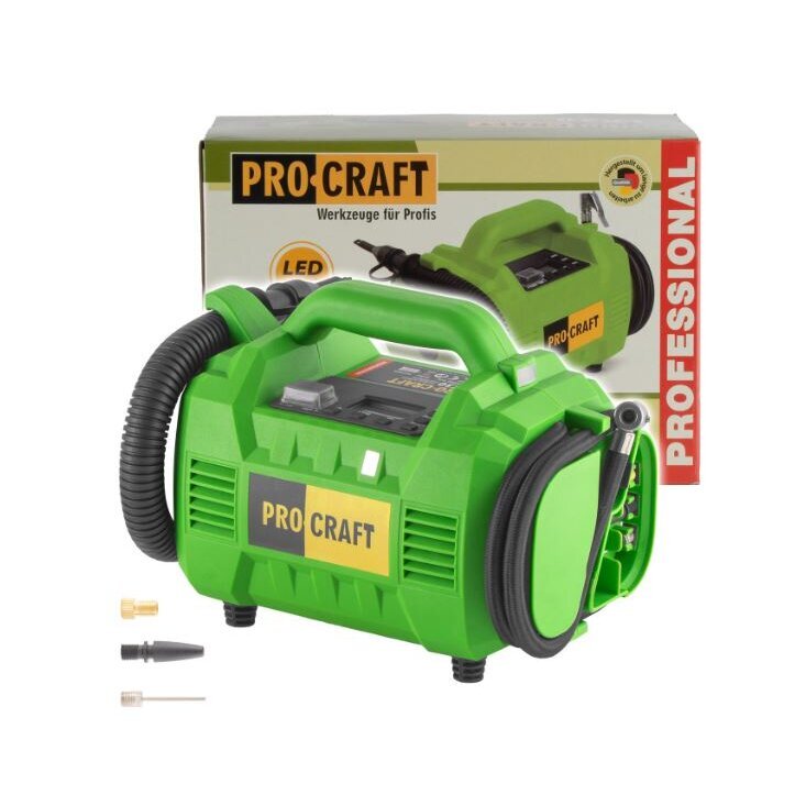 Akumuliatorinis kompresorius ProCraft LK30bb, 20 V, (be akum. ir krov.)