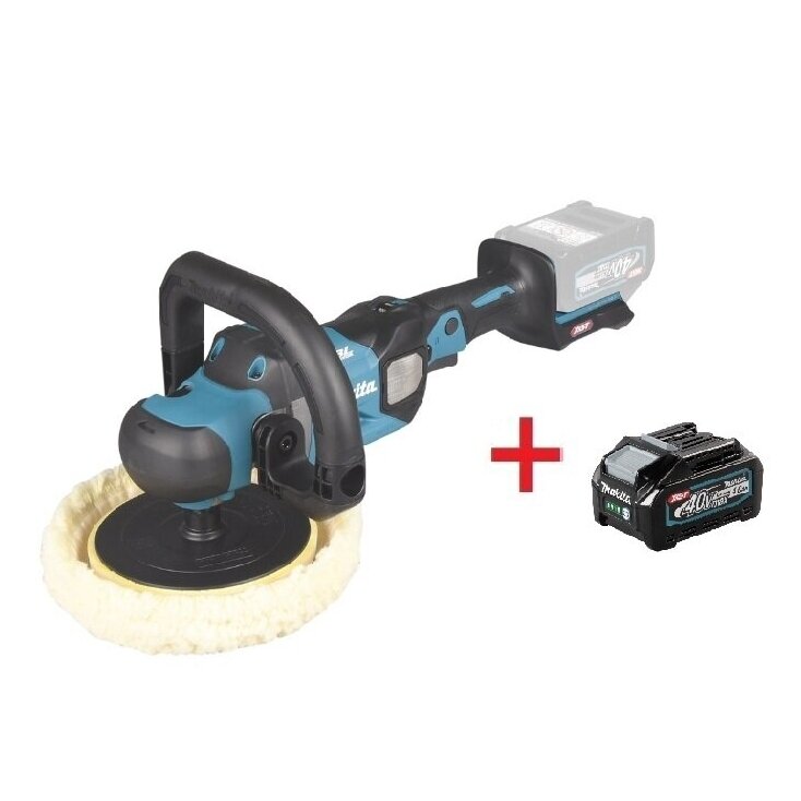 Akumuliatorinis poliruoklis Makita PV001G, 40 V, (be akum. ir krov.) + DOVANA BL4040 Akumuliatorinis poliruoklis Makita PV001G, 40 V, (be akum. ir krov.) + DOVANA BL4040