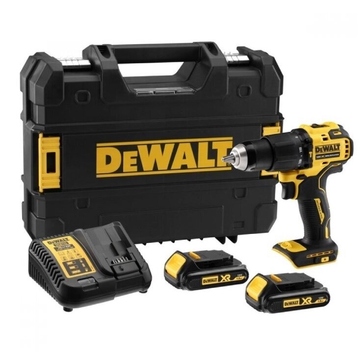 Akumuliatorinis suktuvas-gręžtuvas DeWalt DCD709L2T-QW, 18 V, 2x3,0 Ah Akumuliatorinis suktuvas-gręžtuvas DeWalt DCD709L2T-QW, 18 V, 2x3,0 Ah