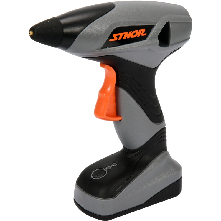 Akumuliatorinis klijavimo pistoletas Sthor, 7,2 V, 1.3 Ah Akumuliatorinis klijavimo pistoletas Sthor, 7,2 V, 1.3 Ah