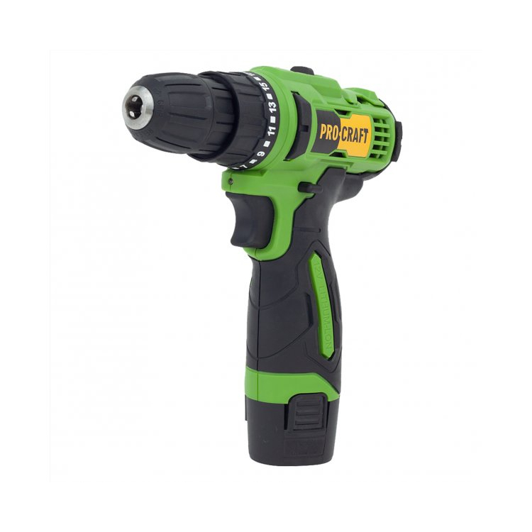 Akumuliatorinis suktuvas - gręžtuvas ProCraft PA12Li Compact, 12 V, 2x1.5 Ah, 22 Nm 5 Akumuliatorinis suktuvas - gręžtuvas ProCraft PA12Li Compact, 12 V, 2x1.5 Ah, 22 Nm 5