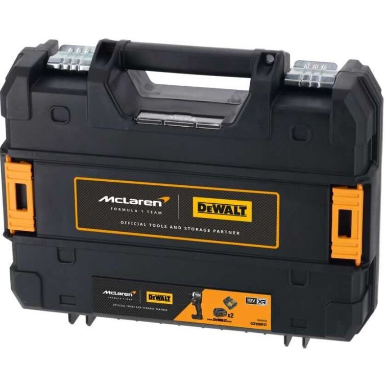Akumuliatorinis smūginis suktuvas DeWalt DCF85MP2T-QW MCLAREN, 18V, 2x5Ah, 1/4" 3 Akumuliatorinis smūginis suktuvas DeWalt DCF85MP2T-QW MCLAREN, 18V, 2x5Ah, 1/4" 3
