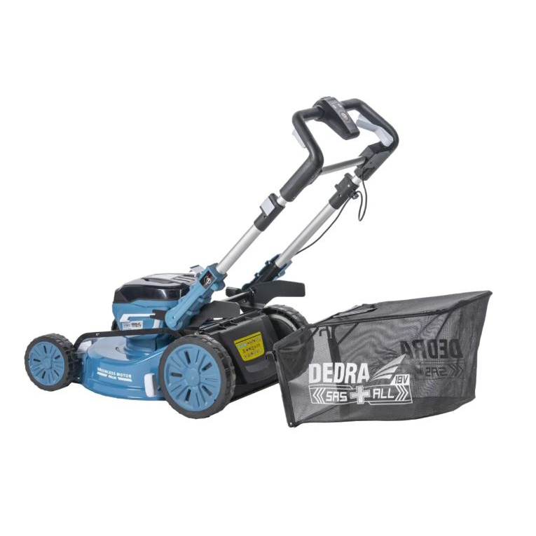 Akumuliatorinė vejapjovė Dedra DED6998X, 2x18V, 46 cm (be akum. ir krov.) 2