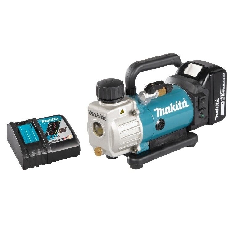 Akumuliatorinis vakuuminis siurblys Makita DVP180RT, 18V, 5,0Ah Akumuliatorinis vakuuminis siurblys Makita DVP180RT, 18V, 5,0Ah