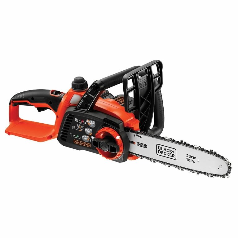 Akumuliatorinis grandininis pjūklas GKC1825L20 18V 2Ah 25 cm, Black+Decker Akumuliatorinis grandininis pjūklas GKC1825L20 18V 2Ah 25 cm, Black+Decker