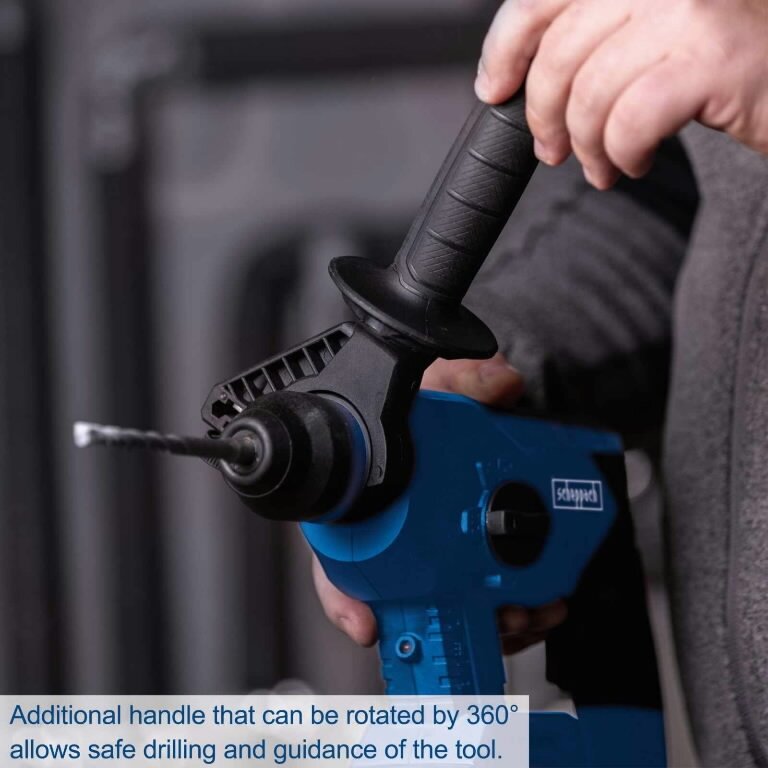 Akumuliatorinis perforatorius BC-RHD230-X 20V, korpusas, Scheppach 1 Akumuliatorinis perforatorius BC-RHD230-X 20V, korpusas, Scheppach 1