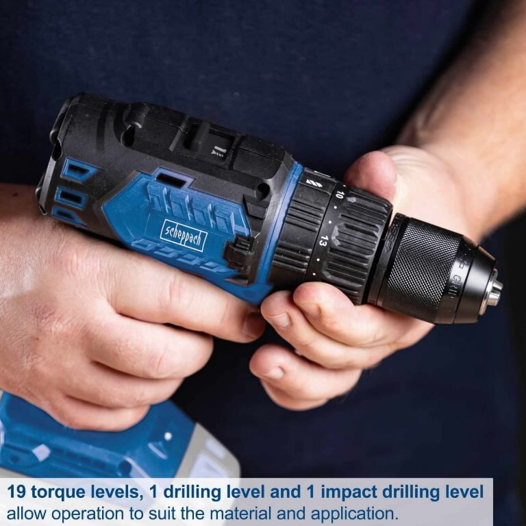 Akumuliatorinis suktuvas/gręžtuvas BC-CD60-X 20V, korpusas, Scheppach 1 Akumuliatorinis suktuvas/gręžtuvas BC-CD60-X 20V, korpusas, Scheppach 1