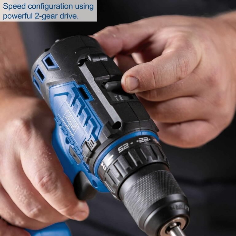 Akumuliatorinis suktuvas/gręžtuvas BC-DD60-X 20V, korpusas, Scheppach 4 Akumuliatorinis suktuvas/gręžtuvas BC-DD60-X 20V, korpusas, Scheppach 4