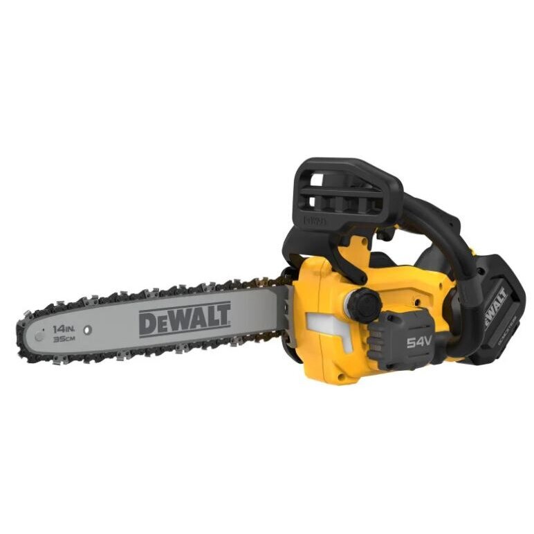 Akumuliatorinis grandininis pjūklas DeWalt DCMCST635N, 35cm, 54V (be akum. ir krov.) Akumuliatorinis grandininis pjūklas DeWalt DCMCST635N, 35cm, 54V (be akum. ir krov.)