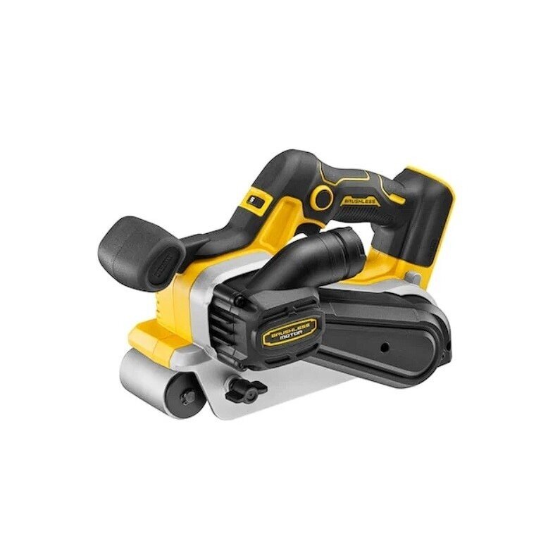 Akumuliatorinis juostinis šlifuoklis DeWalt DCW220N-XJ, 18 V (be akum. ir krov.) 1 Akumuliatorinis juostinis šlifuoklis DeWalt DCW220N-XJ, 18 V (be akum. ir krov.) 1