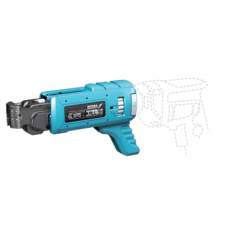 Akumuliatorinis suktuvas-gręžtuvas Dedra DED7159, SAS+ALL 18V, (be akum. ir krov.) 2