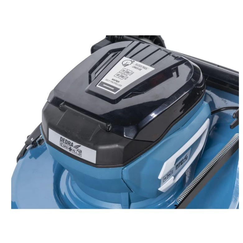 Akumuliatorinė savaeigė vejapjovė Dedra DED6998X-2A5, 2x18V, 5.0 Ah 5