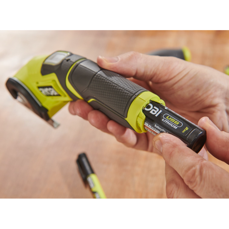 Akumuliatorinis pjovimo įrankis Ryobi RCT4-120G, 4 V, 2,0 Ah 2 Akumuliatorinis pjovimo įrankis Ryobi RCT4-120G, 4 V, 2,0 Ah 2