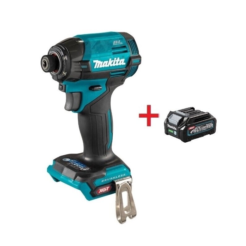 Akumuliatorinis smūginis suktuvas Makita TD002GZ01, XGT 40Vmax, 220 Nm +DOVANA BL4025 Akumuliatorinis smūginis suktuvas Makita TD002GZ01, XGT 40Vmax, 220 Nm +DOVANA BL4025