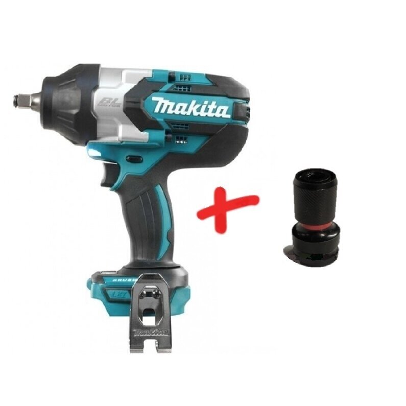 Akumuliatorinis smūginis veržliasukis Makita DTW1002Z + Dovana, 18V, 1000Nm, 1/2", (be akum. ir krov.) Akumuliatorinis smūginis veržliasukis Makita DTW1002Z + Dovana, 18V, 1000Nm, 1/2", (be akum. ir krov.)
