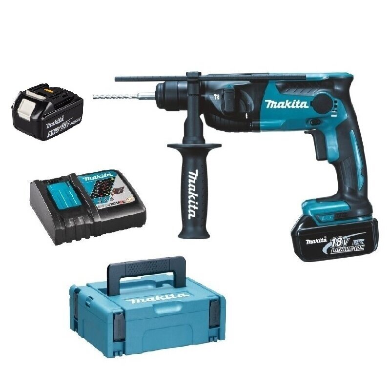 Akumuliatorinis perforatorius Makita DHR165RTJ, 18V, 2X5,0Ah Akumuliatorinis perforatorius Makita DHR165RTJ, 18V, 2X5,0Ah