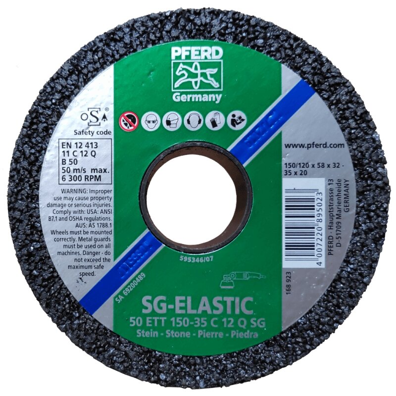 Akmens šlifavimo taurė PFERD ETT150-35C12Q SG 2 Akmens šlifavimo taurė PFERD ETT150-35C12Q SG 2