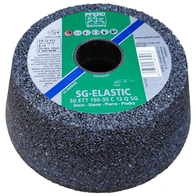 Akmens šlifavimo taurė PFERD ETT150-35C12Q SG Akmens šlifavimo taurė PFERD ETT150-35C12Q SG