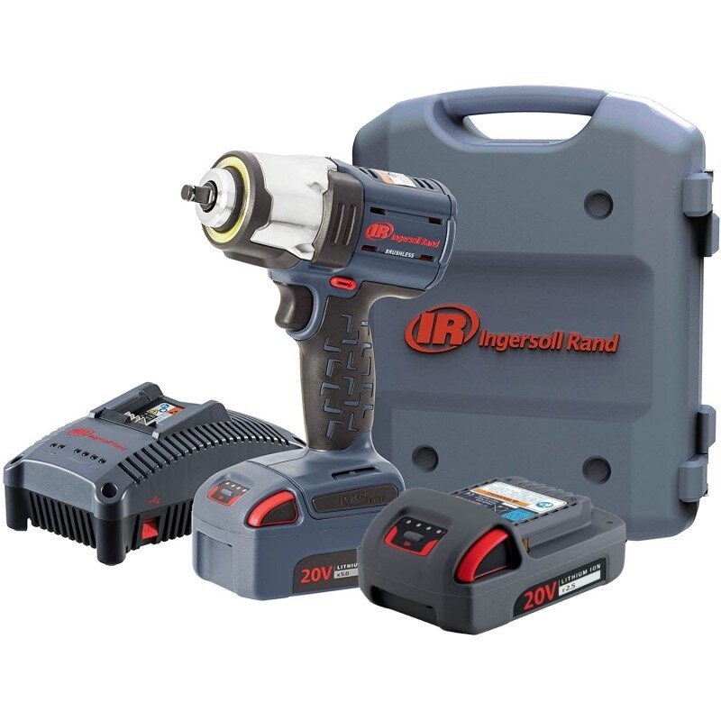 Akum. smūginis veržliasukis INGERSOLL-RAND W5153-EU-K22 su lagaminu Akum. smūginis veržliasukis INGERSOLL-RAND W5153-EU-K22 su lagaminu