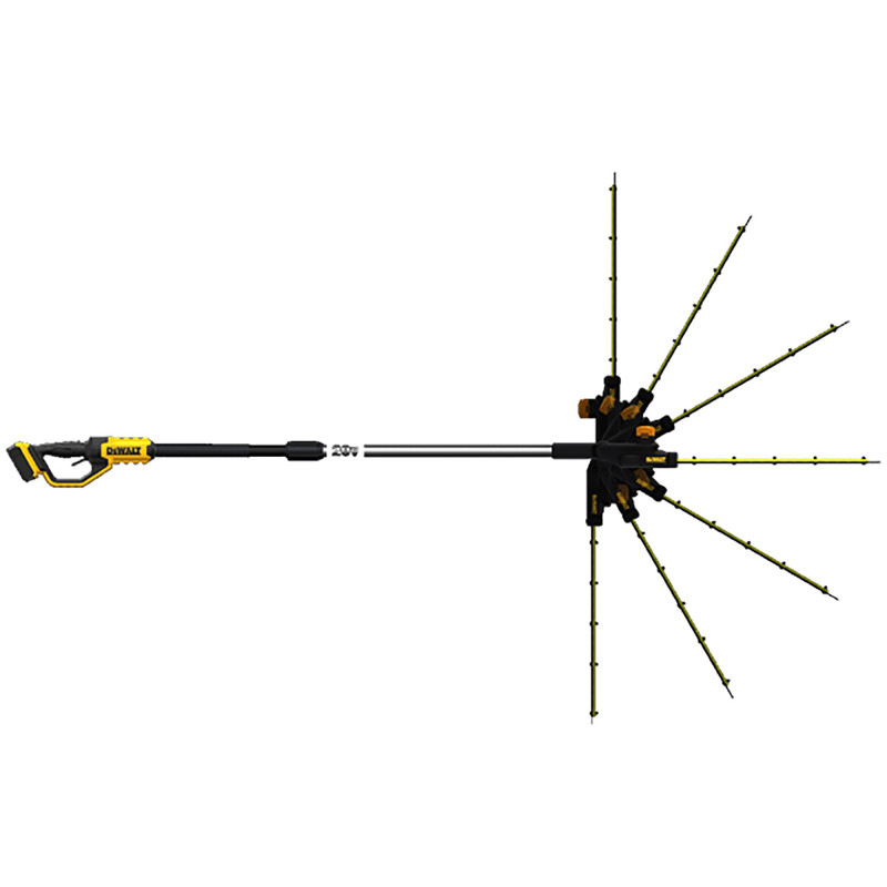 Akumuliatorinė aukštapjovė DeWalt DCMPH566N-XJ, 18 V, (be akum. ir krov.) 1 Akumuliatorinė aukštapjovė DeWalt DCMPH566N-XJ, 18 V, (be akum. ir krov.) 1
