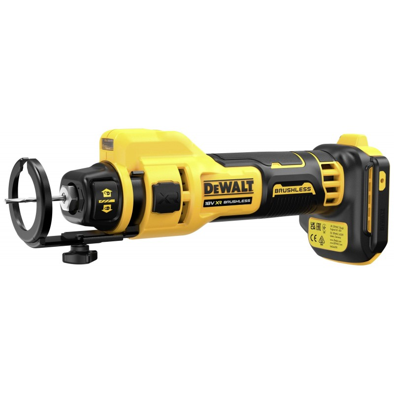 Akumuliatorinė gipso kartono freza DeWalt DCE555N-XJ, 18 V, (be akum. ir krov.) Akumuliatorinė gipso kartono freza DeWalt DCE555N-XJ, 18 V, (be akum. ir krov.)