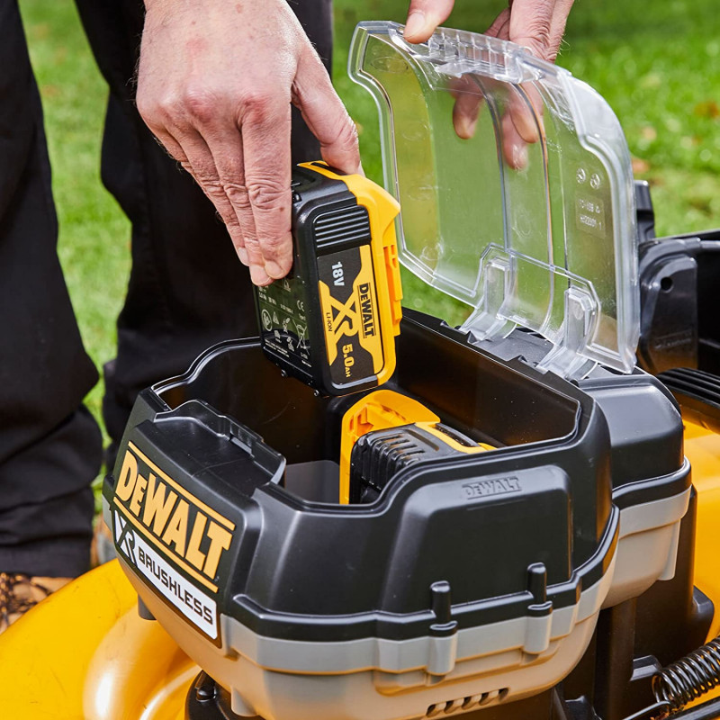 Akumuliatorinė vejapjovė DeWalt DCMW564N, 2x18 V, (be akum. ir krov.) 2