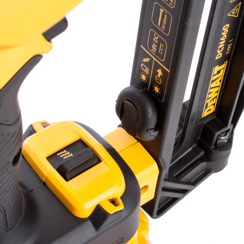 Akumuliatorinė viniakalė DeWalt DCN660N, 18V (be bat. ir be krov.) 3 Akumuliatorinė viniakalė DeWalt DCN660N, 18V (be bat. ir be krov.) 3