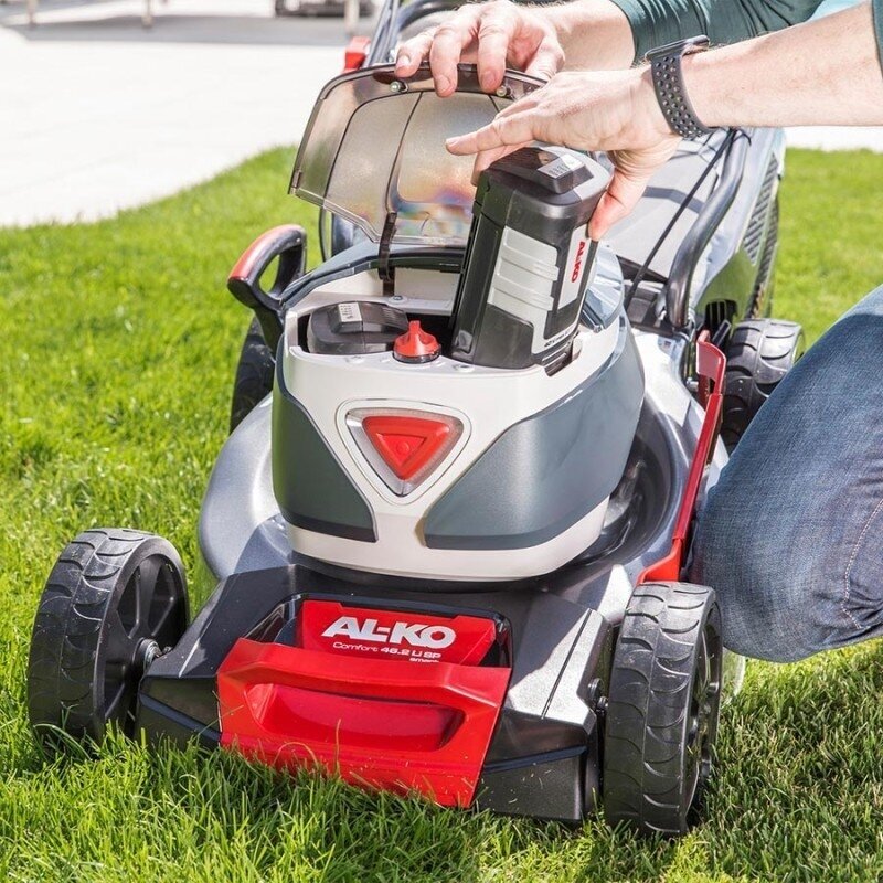 Akumuliatorinė žoliapjovė AL-KO Moweo Comfort 46.2 Li SP (2x4Ah+krov.) 5