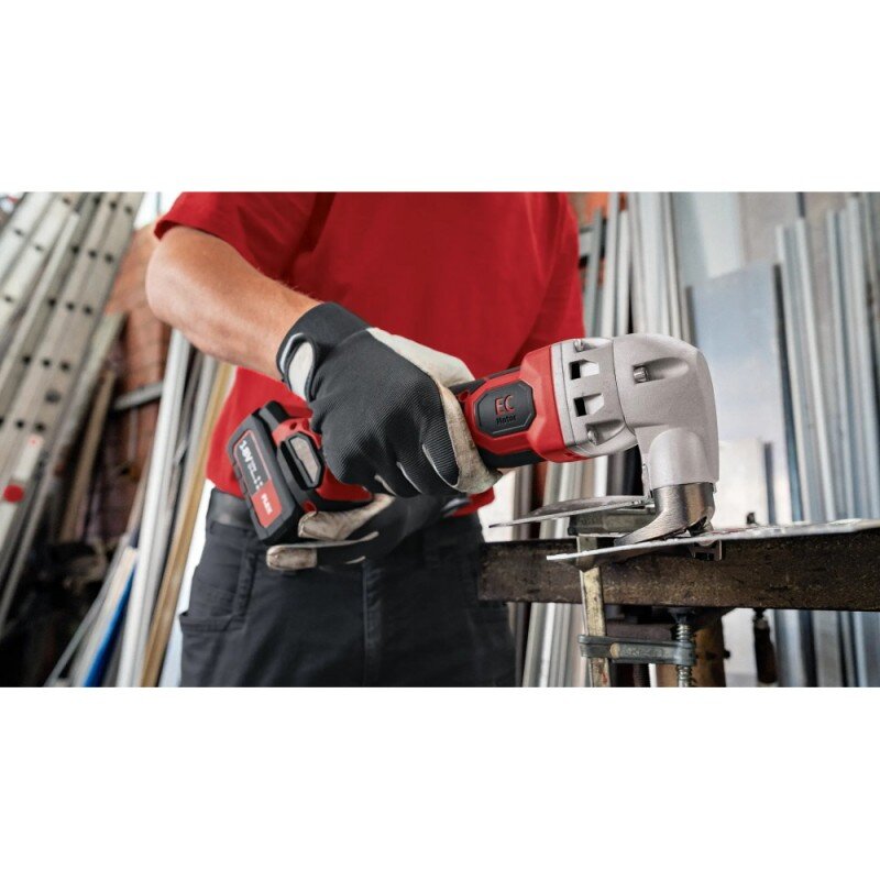 Akumuliatorinės skardos žirklės FLEX SHE 16 18,0-EC C 3 Akumuliatorinės skardos žirklės FLEX SHE 16 18,0-EC C 3