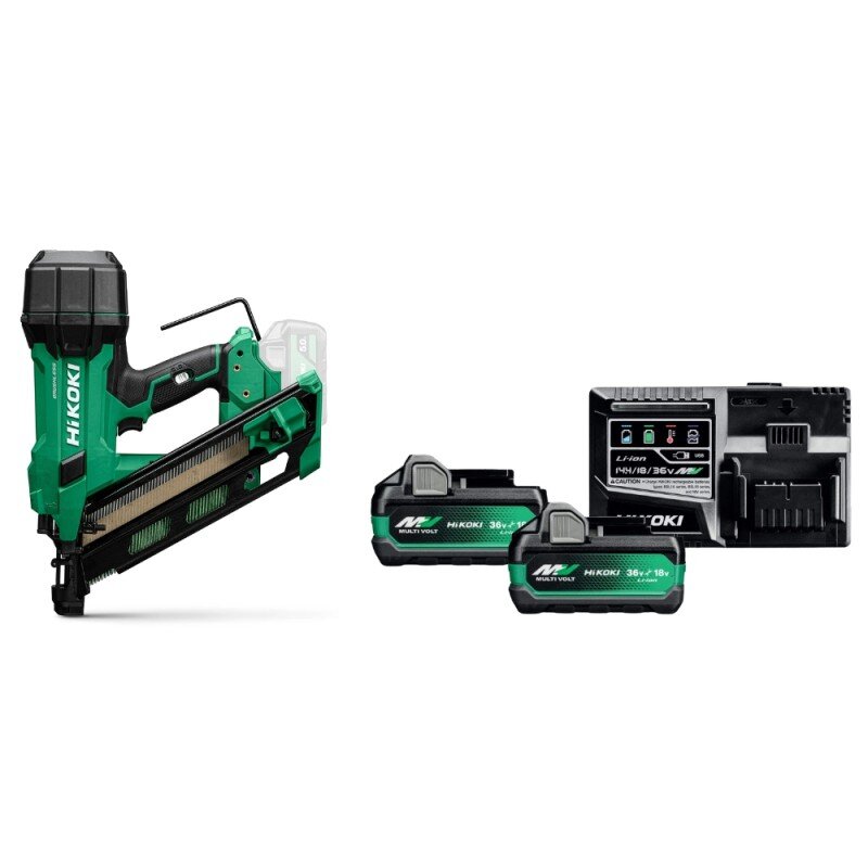 Akumuliatorinės viniakalės rinkinys HiKOKI NR1890DCAW9Z Akumuliatorinės viniakalės rinkinys HiKOKI NR1890DCAW9Z