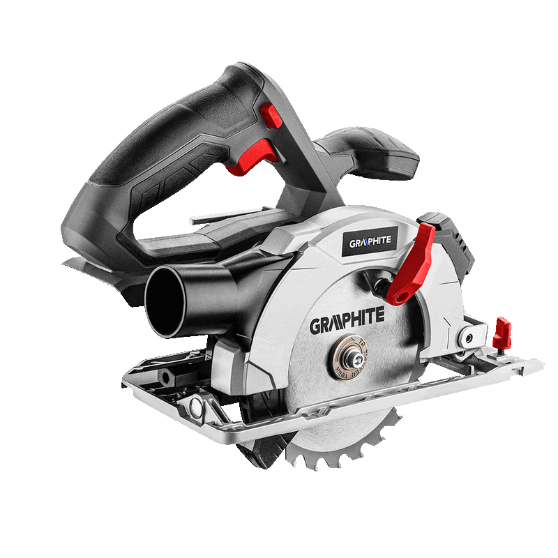 Akumuliatorinis diskinis pjūklas Graphite 58G008, 18V Akumuliatorinis diskinis pjūklas Graphite 58G008, 18V