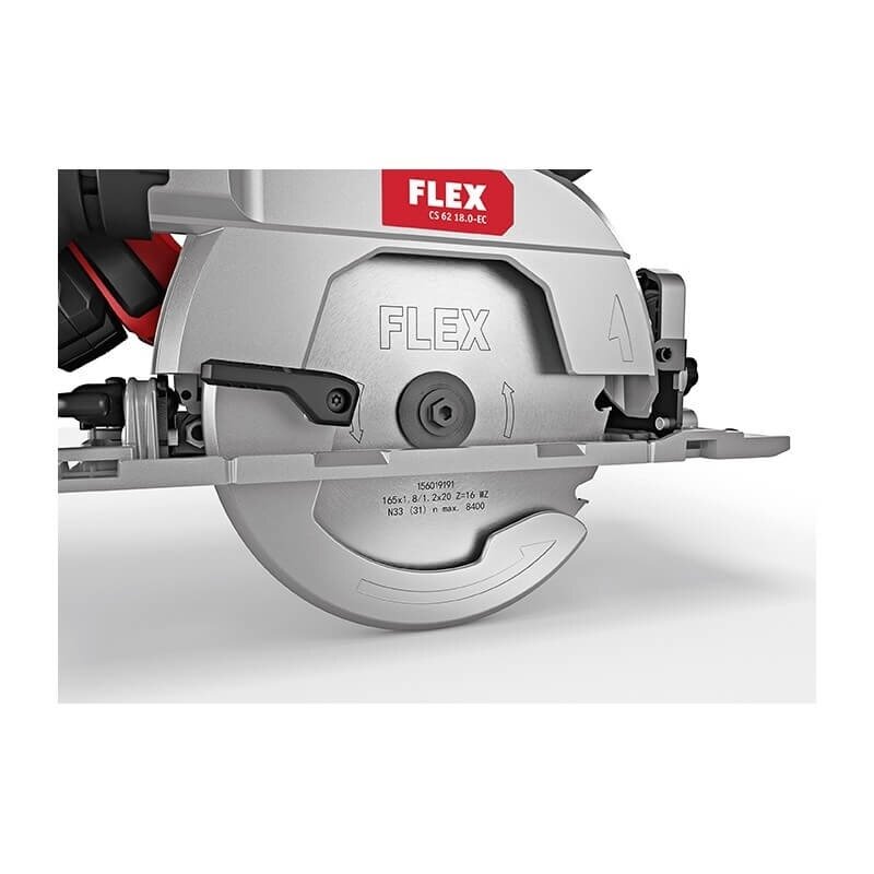 Akumuliatorinis diskinis pjūklas medžiui FLEX CS 62 18,0 EC 2 Akumuliatorinis diskinis pjūklas medžiui FLEX CS 62 18,0 EC 2