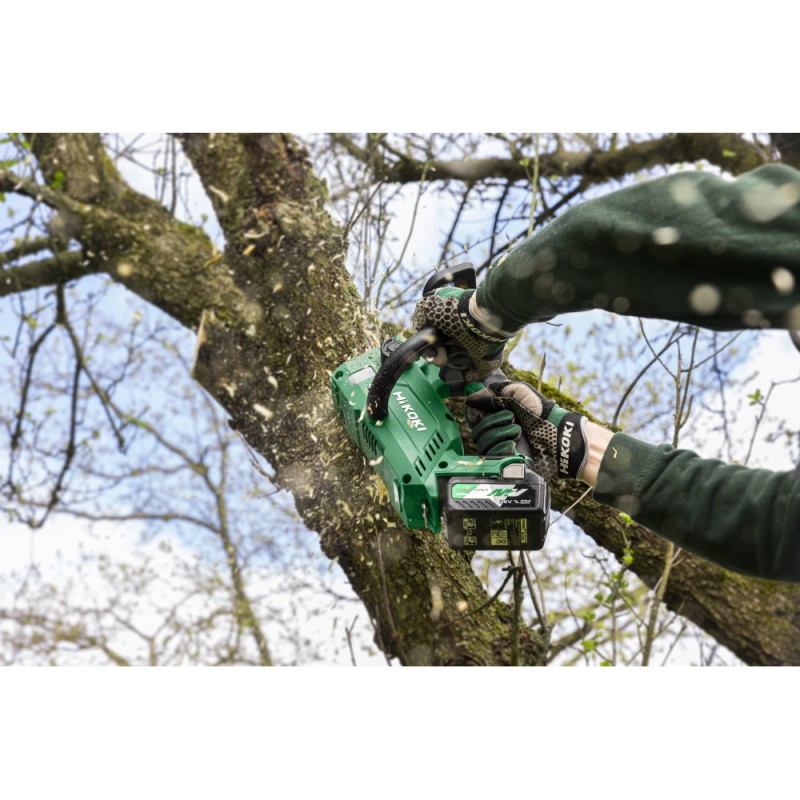 Akumuliatorinis grandininis pjūklas HiKOKI CS3630DC, 36 V (be akum. ir krov.) 5 Akumuliatorinis grandininis pjūklas HiKOKI CS3630DC, 36 V (be akum. ir krov.) 5