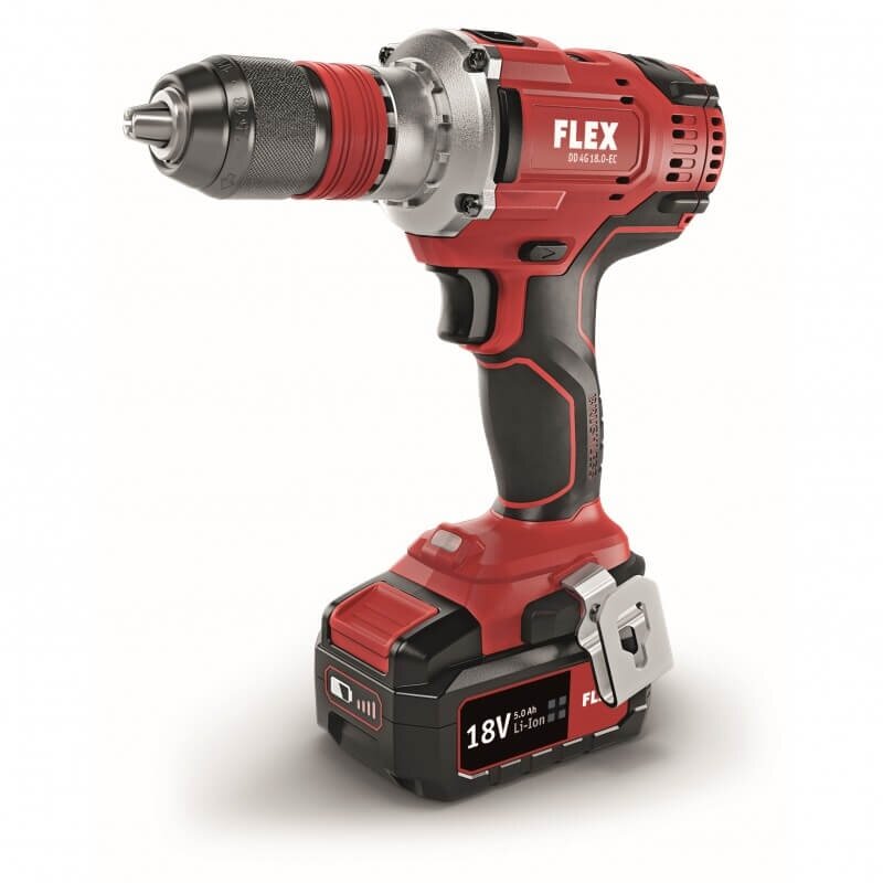 Akumuliatorinis gręžtuvas FLEX DD 4G 18,0-EC/5,0 SET 1 Akumuliatorinis gręžtuvas FLEX DD 4G 18,0-EC/5,0 SET 1