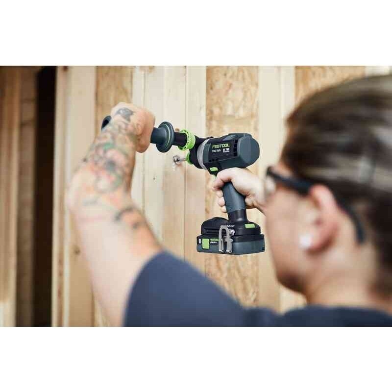 Akumuliatorinis gręžtuvas-suktuvas QUADRIVE Festool TDC 18/4 5,0/4,0 I-Plus, 18 V, 4,0/5,0 Ah, (577649) 3 Akumuliatorinis gręžtuvas-suktuvas QUADRIVE Festool TDC 18/4 5,0/4,0 I-Plus, 18 V, 4,0/5,0 Ah, (577649) 3