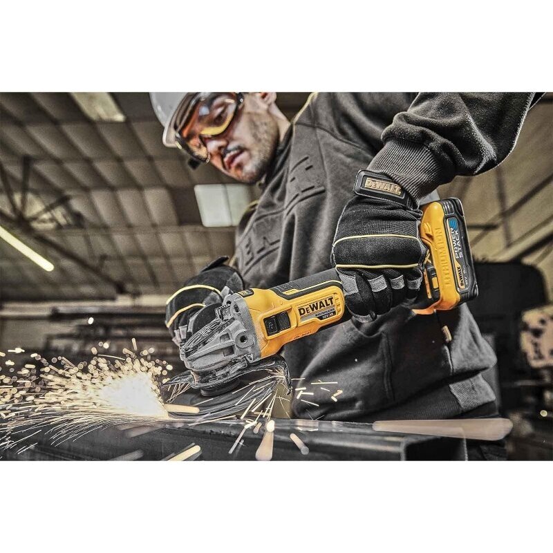 Akumuliatorinis kampinis šlifuoklis DeWalt DCG409H2T-QW, 18 V, 2x5,0 Ah 2 Akumuliatorinis kampinis šlifuoklis DeWalt DCG409H2T-QW, 18 V, 2x5,0 Ah 2