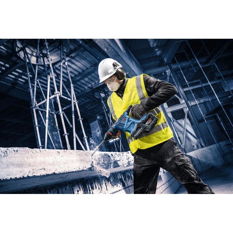 Akumuliatorinis perforatorius Bosch EXBH18V-32F Solo, XL-LB, SDS+ 0611922101 2