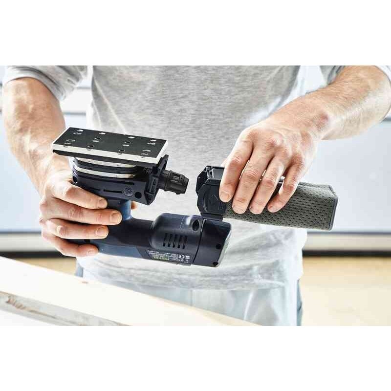 Akumuliatorinis plokštuminis šlifuoklis Rutscher Festool RTSC 400 3,0 I-Set, 18 V, 2 x 3,0 Ah, (577681) 4 Akumuliatorinis plokštuminis šlifuoklis Rutscher Festool RTSC 400 3,0 I-Set, 18 V, 2 x 3,0 Ah, (577681) 4