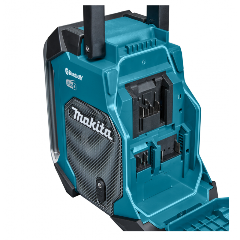 Akumuliatorinis radijas Makita MR007GZ, 40 V max, (be akum. ir krov.) 4 Akumuliatorinis radijas Makita MR007GZ, 40 V max, (be akum. ir krov.) 4