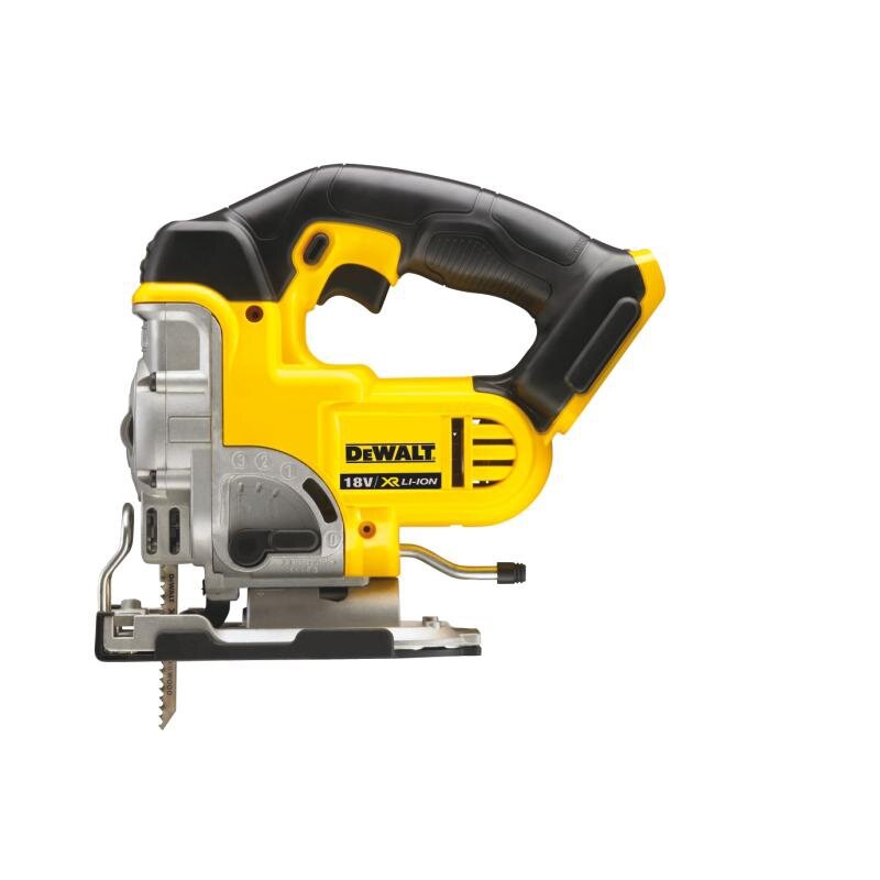 Akumuliatorinis siaurapjūklis DeWalt DCS331N-XJ, 18 V, (be akum. ir krov.) Akumuliatorinis siaurapjūklis DeWalt DCS331N-XJ, 18 V, (be akum. ir krov.)