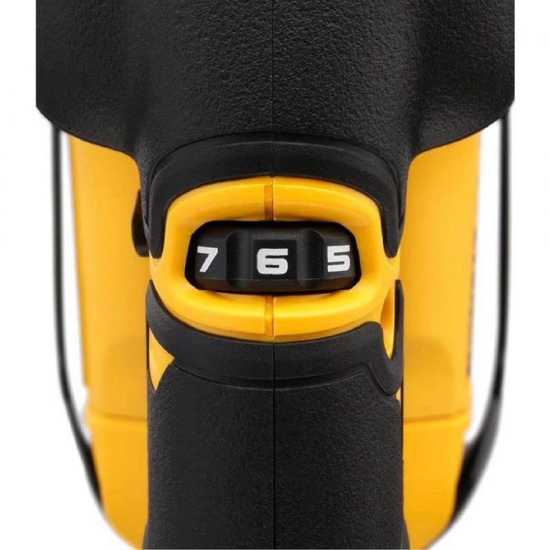 Akumuliatorinis siaurapjūklis DeWalt DCS334NT-XJ, 18 V, (be akum. ir krov.) 1