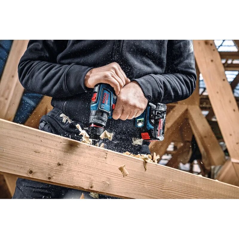 Akumuliatorinis smūginis gręžtuvas Bosch EXPERT EXSB18V-90 Solo, LB 06019R3100 3