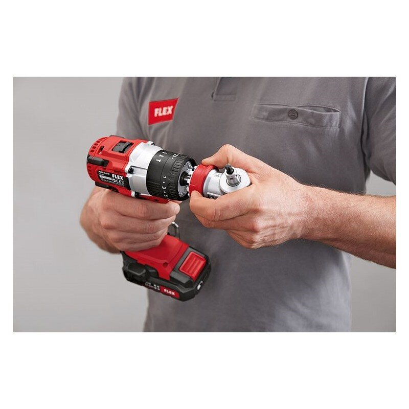 Akumuliatorinis smūginis gręžtuvas FLEX PD 2G 18.0-EC C 2