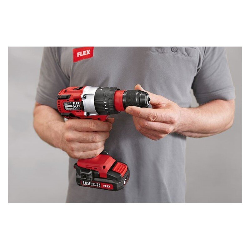 Akumuliatorinis smūginis gręžtuvas FLEX PD 2G 18.0-EC C 4